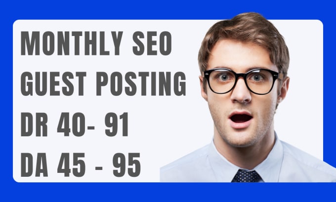 Gig Preview - Do high quality monthly guest posting, SEO package