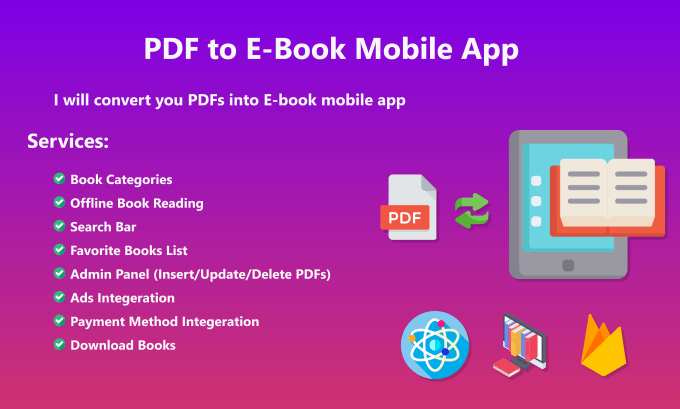 Gig Preview - Convert you PDF into an interactive mobile app