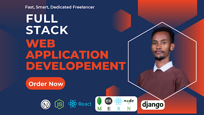 Gig Preview - Develop web application, as full stack developer, mern  stack web developer