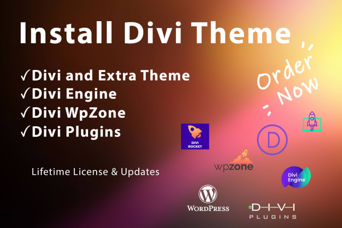 Bestseller - install divi theme and plugins