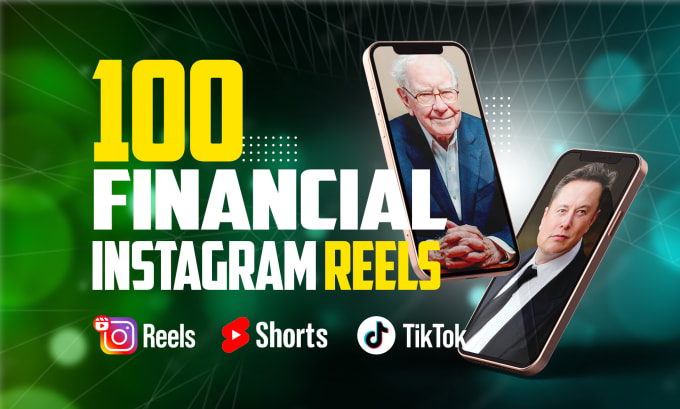 Gig Preview - Create finance instagram reels and youtube shorts