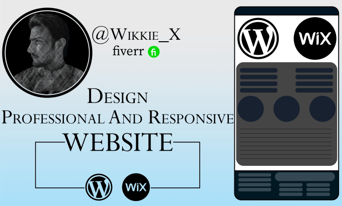 Gig Preview - Build professional wordpress website design