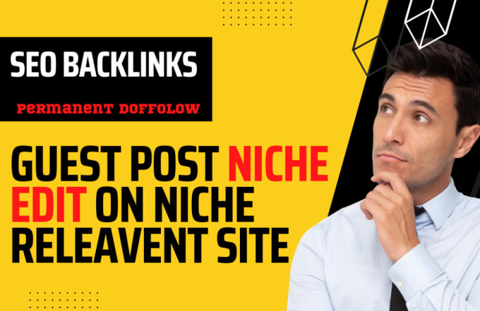 Gig Preview - Guest post and link insertion on high authority niche relevant sites