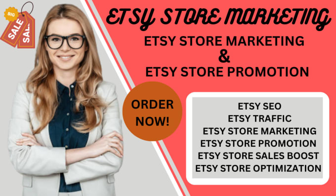 Gig Preview - Do etsy store promotion, etsy seo,  etsy traffic, etsy sales, etsy shop