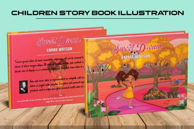 Gig Preview - Create a cute children book illustration and cover