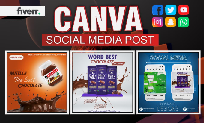 Bestseller - facebook post design canva