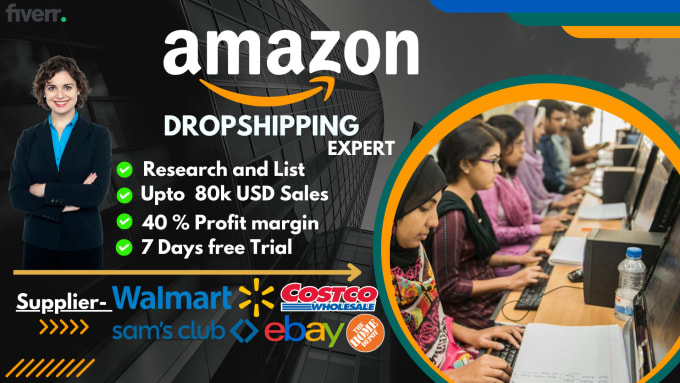 Gig Preview - Fully automate your amazon dropshipping store and be your VA