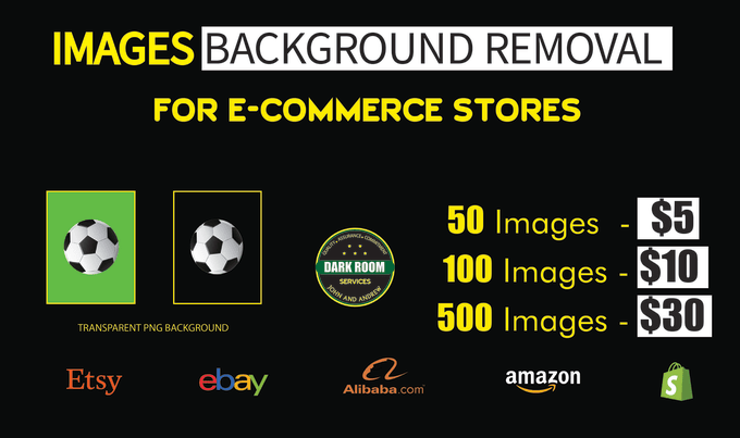 Gig Preview - Do bulk image background removal for ecommerce websites using photoshop