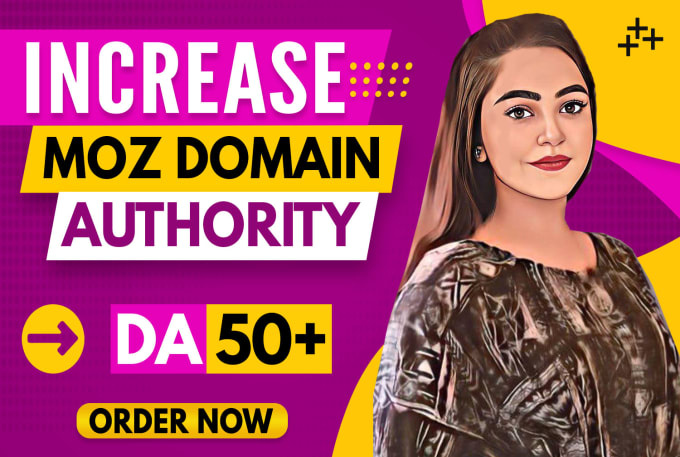 Gig Preview - Increase domain authority moz da 50 plus with authority seo backlinks