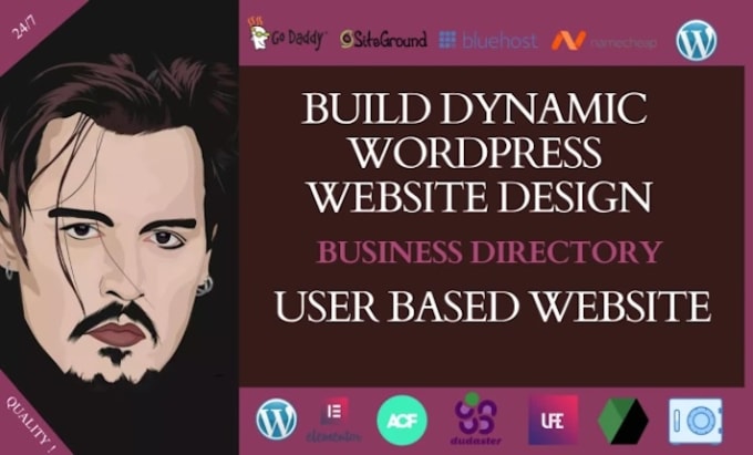 Gig Preview - Provide a dynamic business directory wordpress website