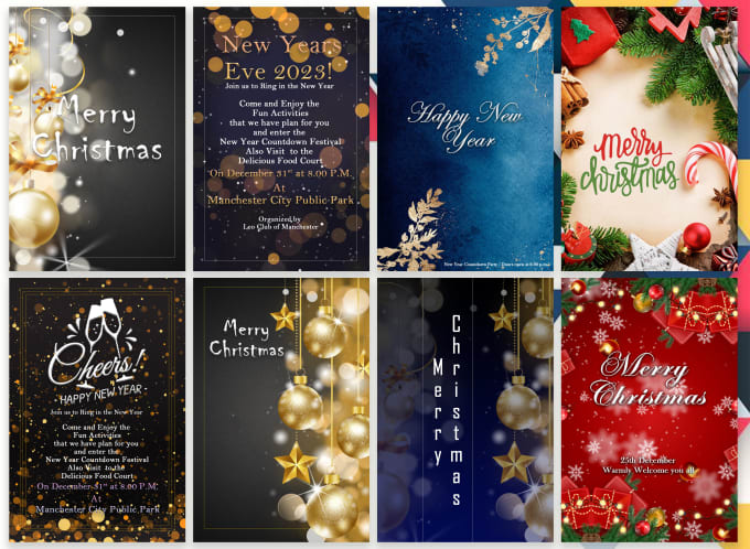 Gig Preview - Design amazing christmas cards or invitation cards