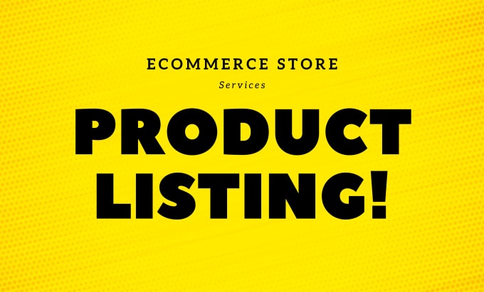 Gig Preview - Upload products on shopify, magento, printful, printify