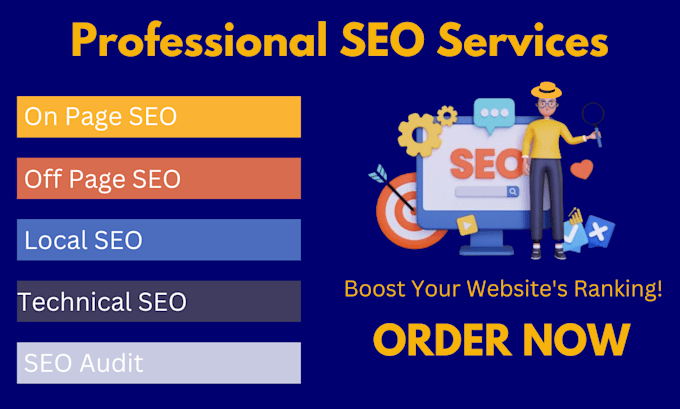 Gig Preview - Boost your website ranking with professional SEO services