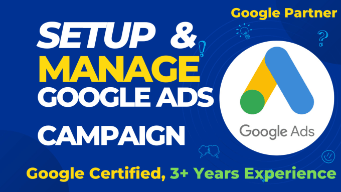 Gig Preview - Be your google ads manager and manage PPC ads campaigns