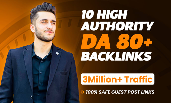 Gig Preview - Do guest post high quality dofollow SEO backlinks on high traffic site