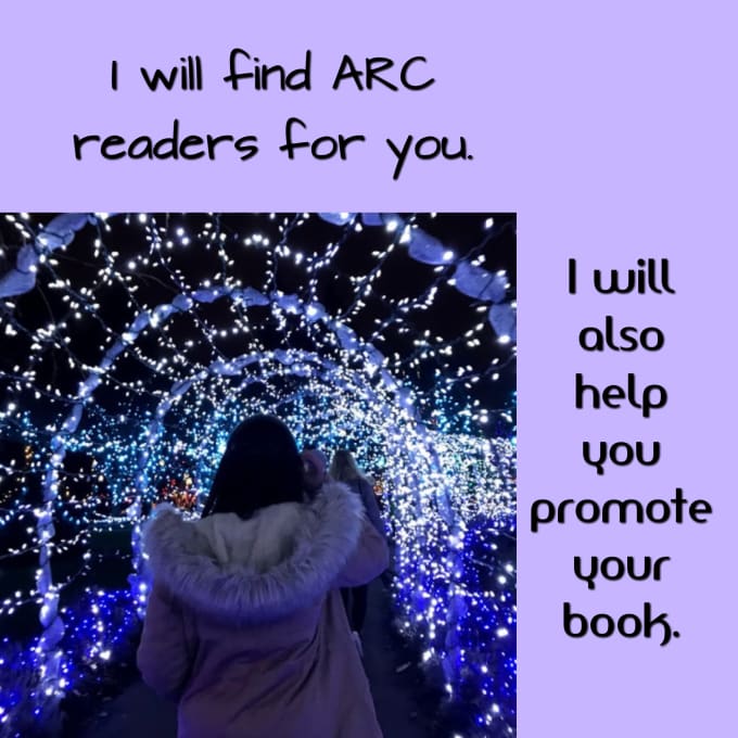 Gig Preview - Promote your book on instagram and find arc readers for you