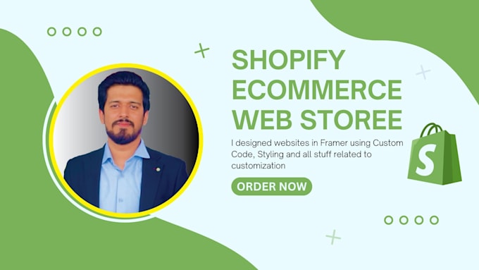 Gig Preview - Our agency will build shopify dropshipping store or ecommerce website