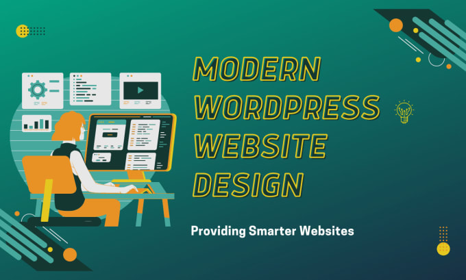 Gig Preview - Provide modern wordpress website design services