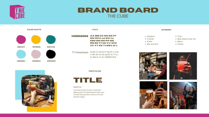 Gig Preview - Create a full brand style guide