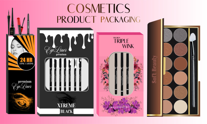 Gig Preview - Do makeup cosmetics label packaging design