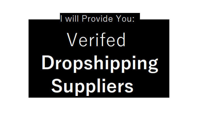 Gig Preview - Provide verified dropshipping suppliers in US, UK, eu with fast shipping time