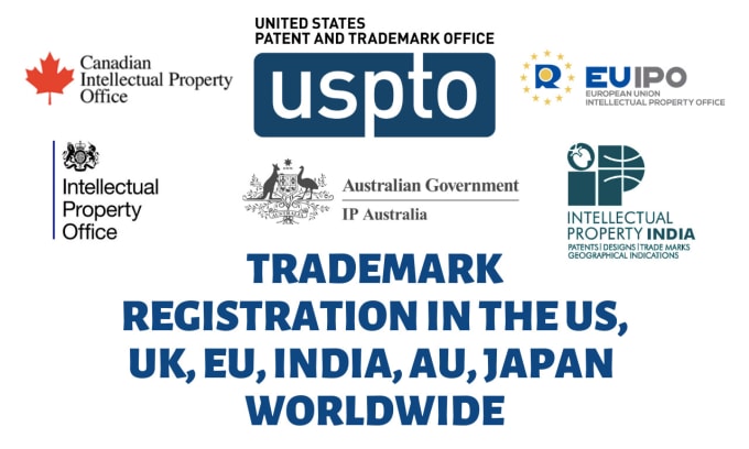 Gig Preview - Do trademark registration, trademark filing, search in US, UK, eu, india, au, jp