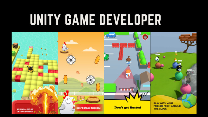 Gig Preview - Be your unity game developer