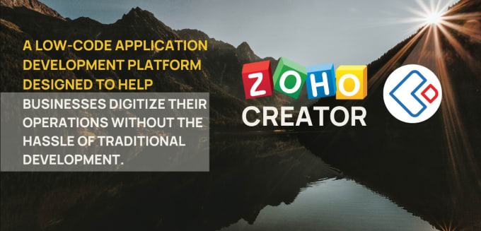 Gig Preview - Customize all zoho apps like CRM, creatore, forms