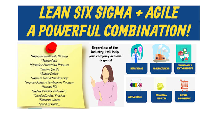 Gig Preview - Boost your company profit with powerful lean six sigma and agile methods