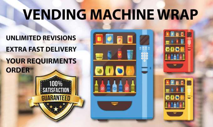 Gig Preview - Design any type of vending machine logo  full satisfaction