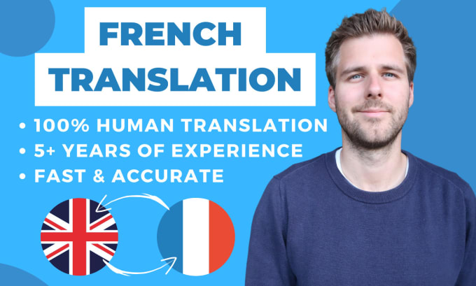 Gig Preview - Professionally translate english to french