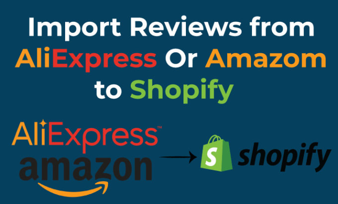 Gig Preview - Add or import shopify product reviews from shopify store