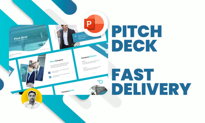 Gig Preview - Make a modern investor pitch deck PPT presentation