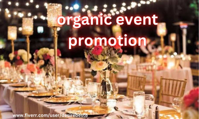 Gig Preview - Do event promotion marketing, eventbrite planning webinar concert, event set up