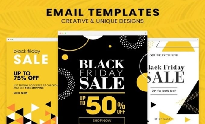 Gig Preview - Design a creative responsive email template