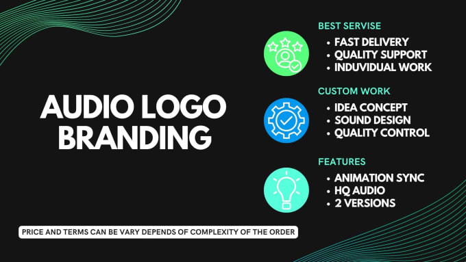 Gig Preview - Do audio logo for your brand