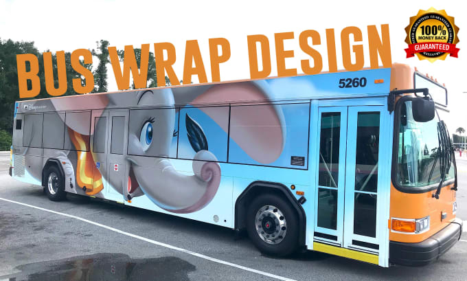 Gig Preview - Creative unique bus wrap design,car wrap and food truck