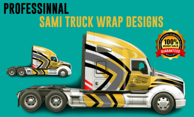 Gig Preview - Premium quality sami truck wrap, trailer wraps and food truck