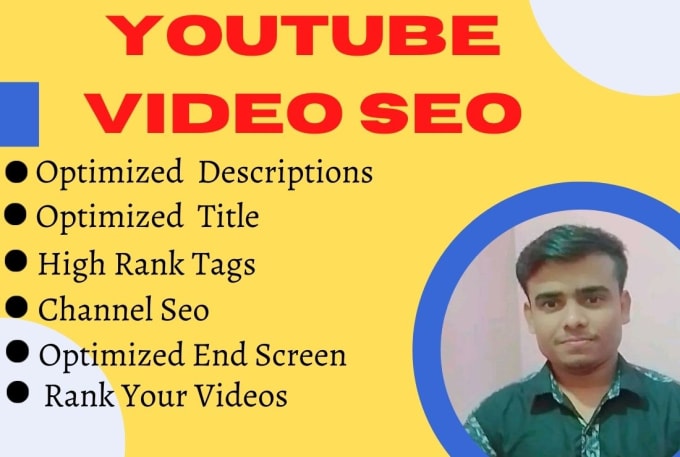 Gig Preview - Be your best youtube video seo expert for top ranking