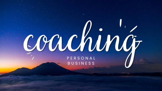 Gig Preview - Be your life coach to personal success