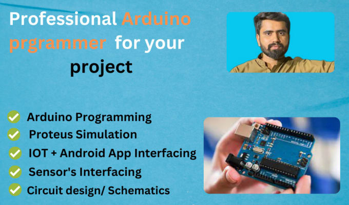 Gig Preview - Do your arduino programming, projects, proteus simulations