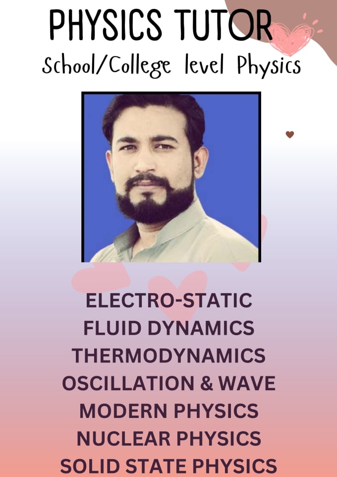 Gig Preview - Help in physics assignment