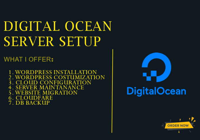 Gig Preview - Setup your websites on digitalocean,linode, AWS and cloud