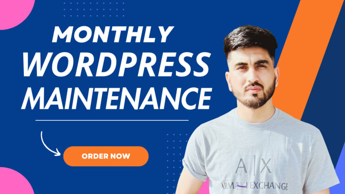 Gig Preview - Do wordpress website maintenance, wordpress support and help