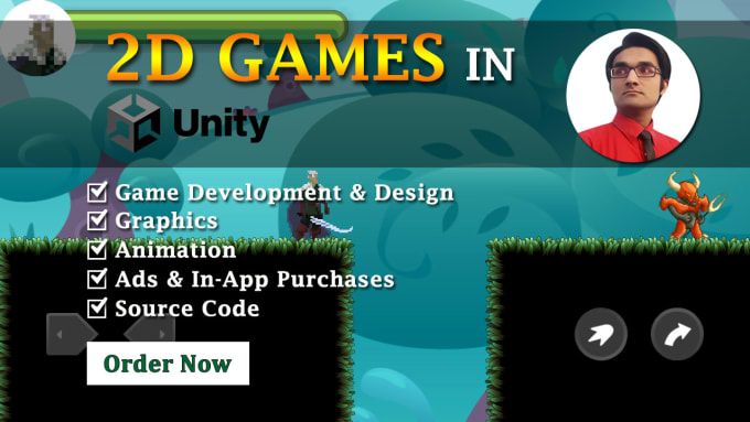 Gig Preview - Create 2d unity games for you