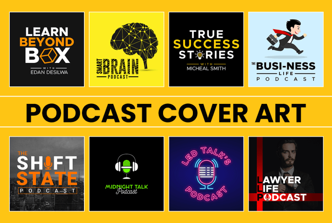 Gig Preview - Design professional podcast cover art