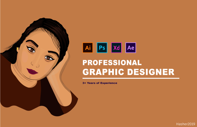 Gig Preview - Be your professional graphic designer