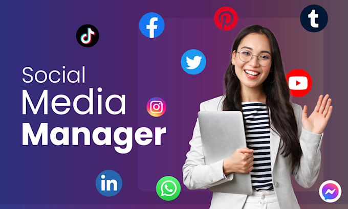 Gig Preview - Be your instagram manager and social media marketing manager