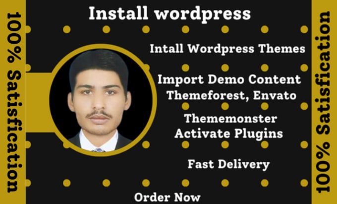 Gig Preview - Install wordpress themeforest,codecanyon,envato theme active plugin,demo import