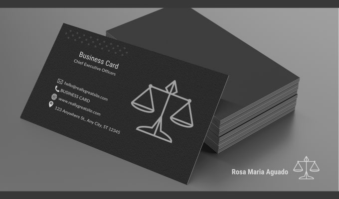 Gig Preview - Offer 5 professional business cards in design services